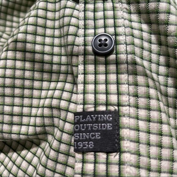 Columbia 100% Cotton Check Pattern Button Down Shirt Long Sleeve Pocket Men XXL - Picture 8 of 15